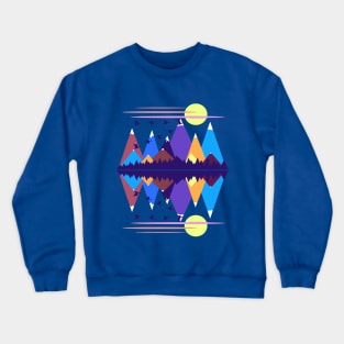 Mountain Scene #1 Crewneck Sweatshirt